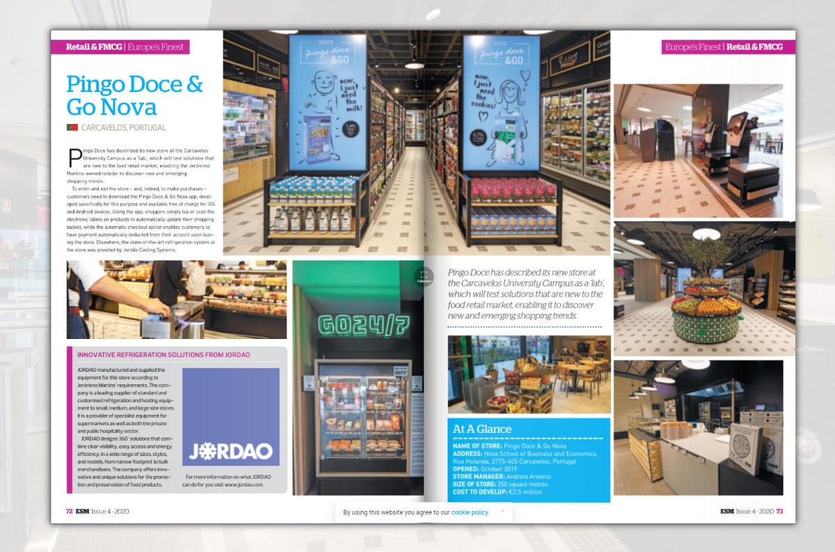 Revista ESM 2020 loja do Pingo Doce & Nova Go