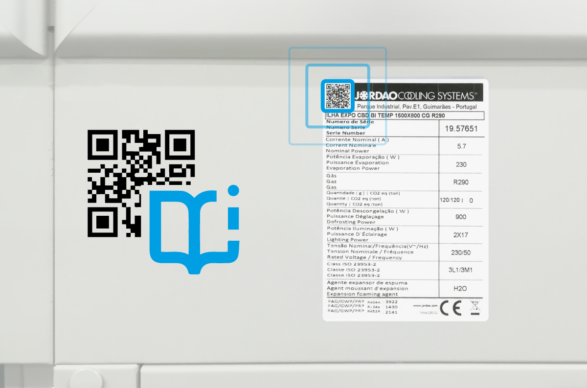 ¿QUÉ DICE EL CÓDIGO QR DE LA ETIQUETA DE CARACTERISTICAS?