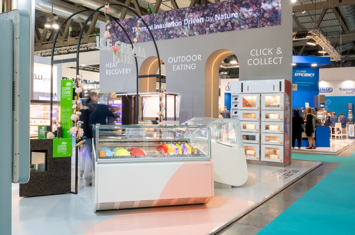 Vitrinas para gelados Pura e Scoop | Pura and Scoop ice cream showcases