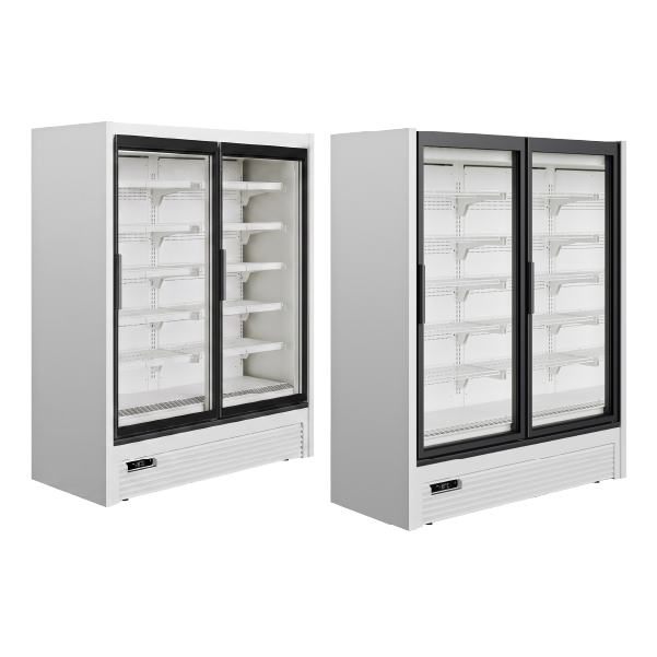 FUTURO 2 frozen multideck with triple-glazed LC and FGSL doors