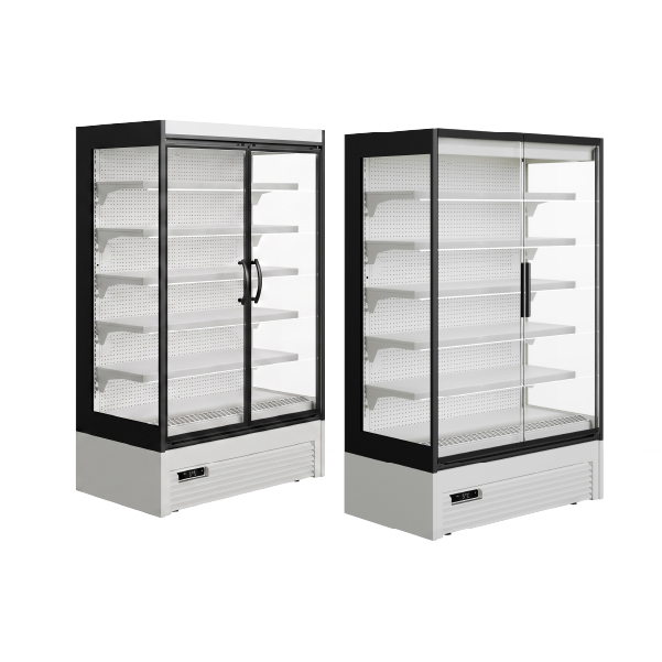 FUTURO 2 chilled multideck with double-glazed LC and FV doors