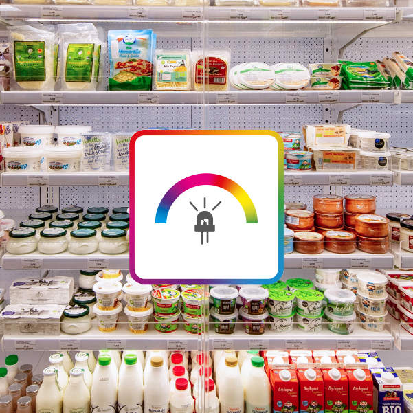Mobile app for controlling LED lighting colour and brightness