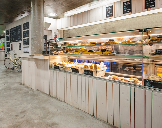 Vitrines E-LINE pour boulangerie et pâtisserie du JORDÃO.